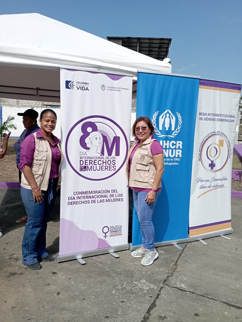 Consulado de Colombia en Esmeraldas participó en actividades en conmemoración del Día Internacional la Mujer