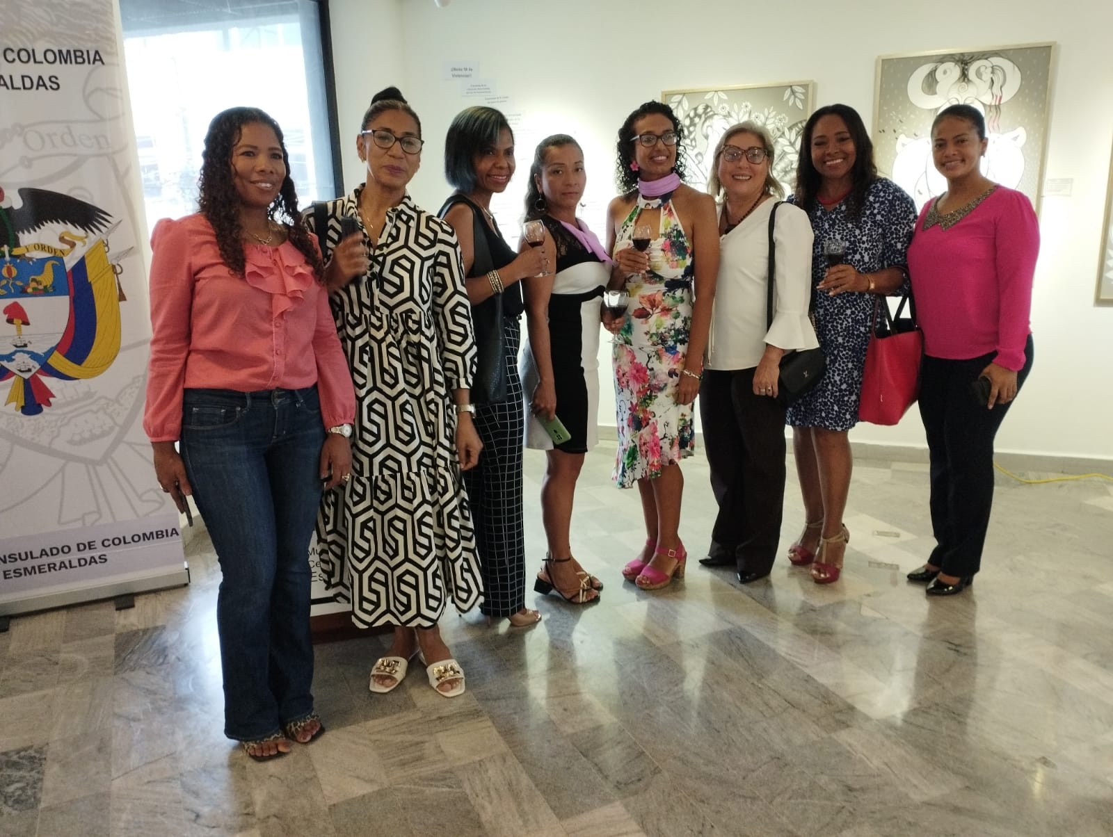 Consulado de Colombia en Esmeraldas realizó y participó en varias actividades en conmemoración del Día Internacional de la Mujer
