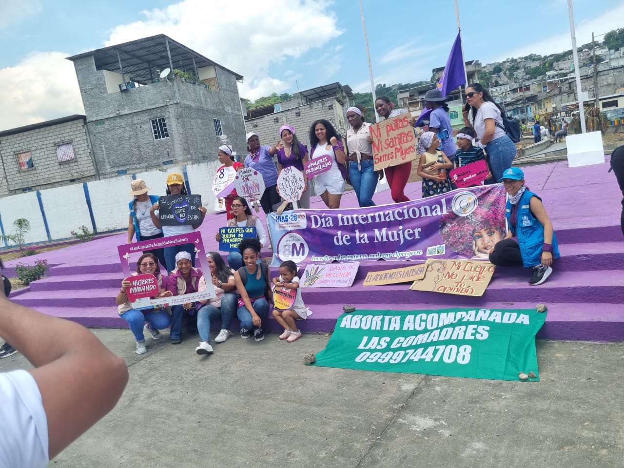 Consulado de Colombia en Esmeraldas participó en actividades en conmemoración del Día Internacional la Mujer