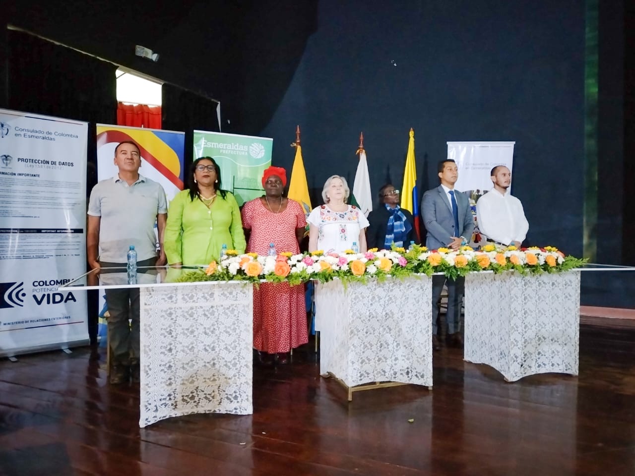 Arropamiento más allá de las fronteras: capítulo Esmeraldas, acción colectiva por la paz y la memoria