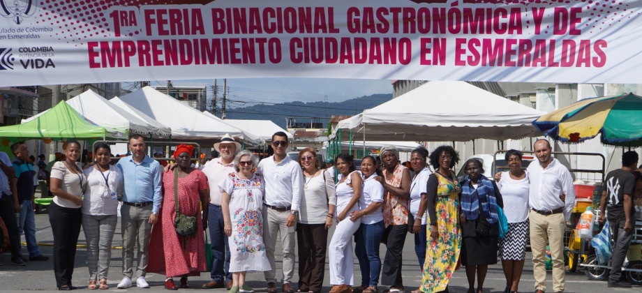 I Feria Binacional Gastronómica y de Emprendimiento Ciudadano en Esmeraldas