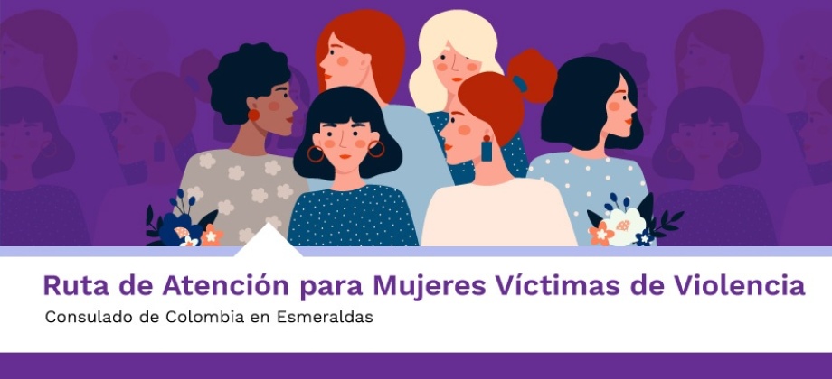 Ruta de atención para mujeres victimas de violencia en Esmeraldas