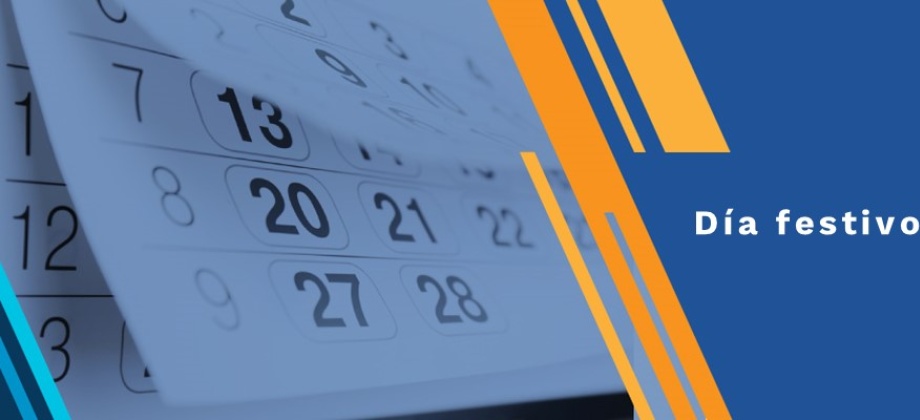 El Consulado de Colombia en Esmeraldas informa que el lunes 5 de agosto de 2024 no habrá atención al público