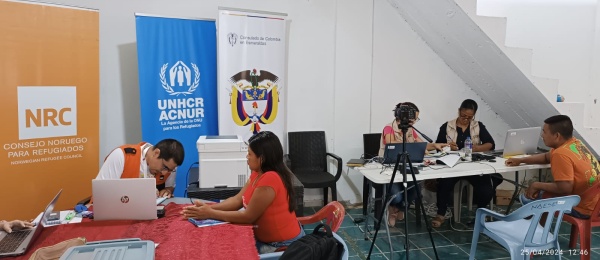 Consulado realizó jornada de pasaportes con comunidad indígena Épera 